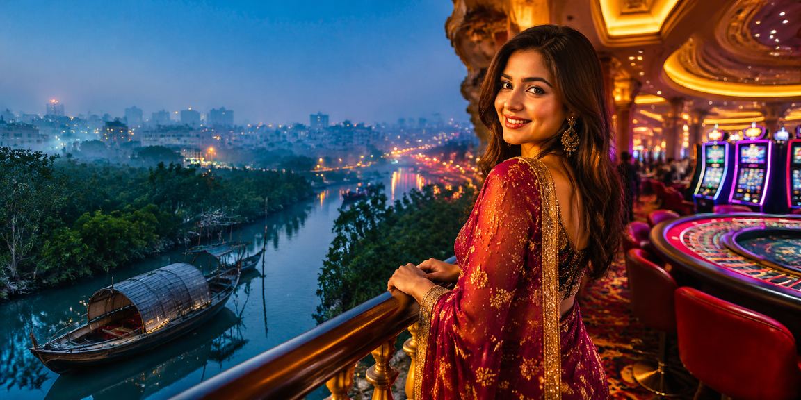 সুন্দরবনের পটভূমিতে একজন বাংলাদেশি মডেল দায়িত্বশীল বেটিং অভিজ্ঞতা নিচ্ছেন